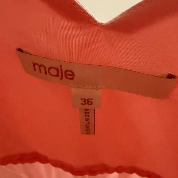 Maje Pink Maxi Dress - Picture 7 of 8